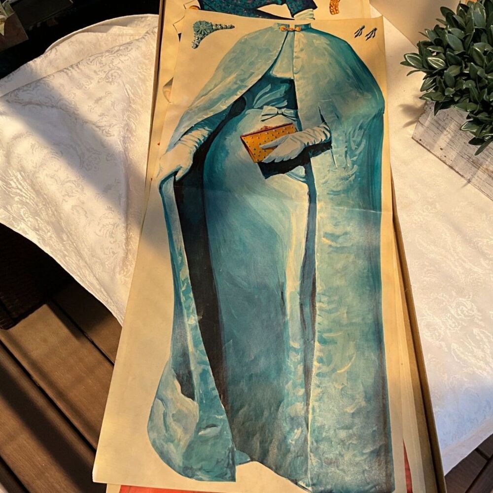 Rare original vintage Jackie Kennedy The First Lady Paper Doll Magic Wand 1962 - Picture 4 of 11